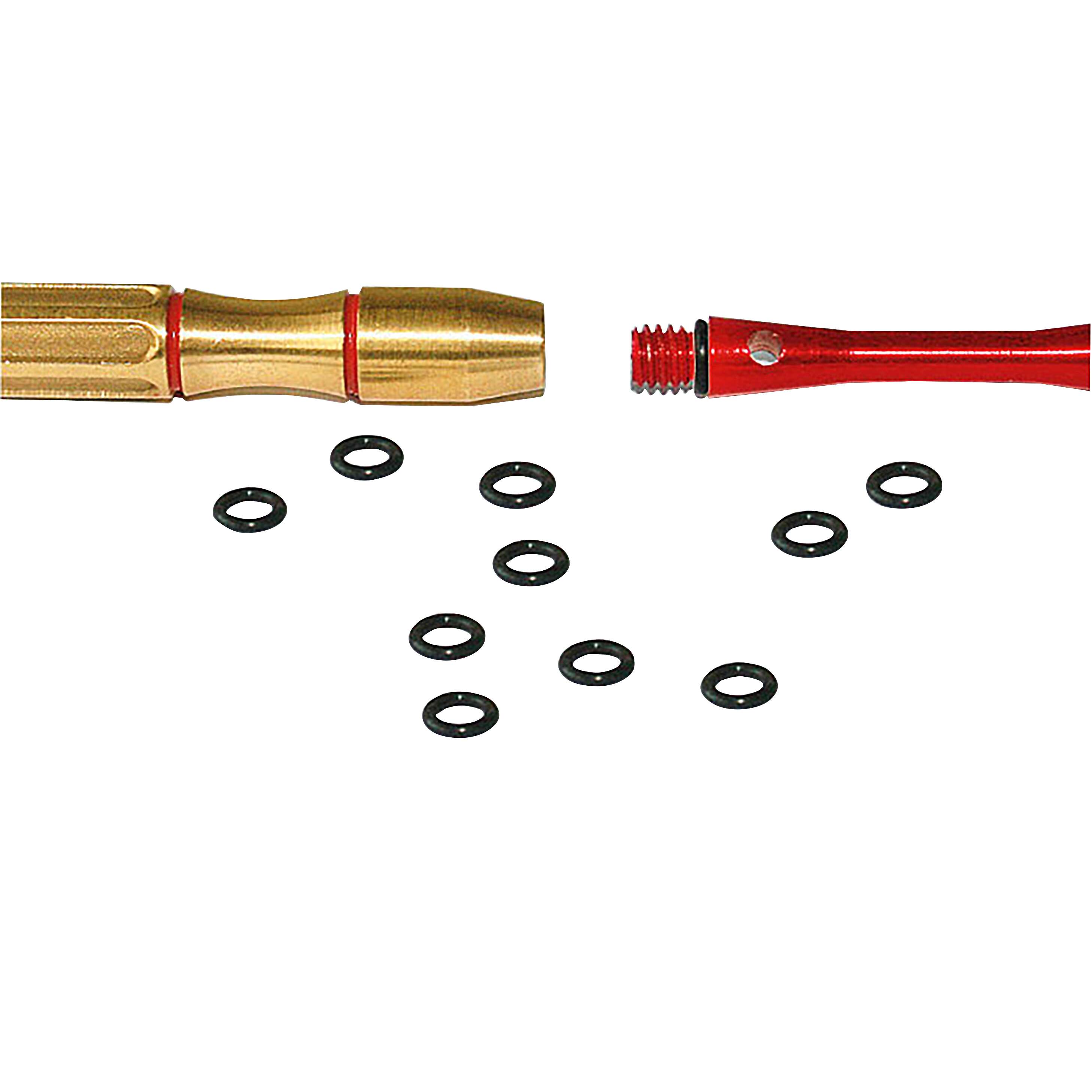 Kings Dart Kings Dart Gummiringe-Set für Dartschaft, O-Ringe, 10 Stück Barrel