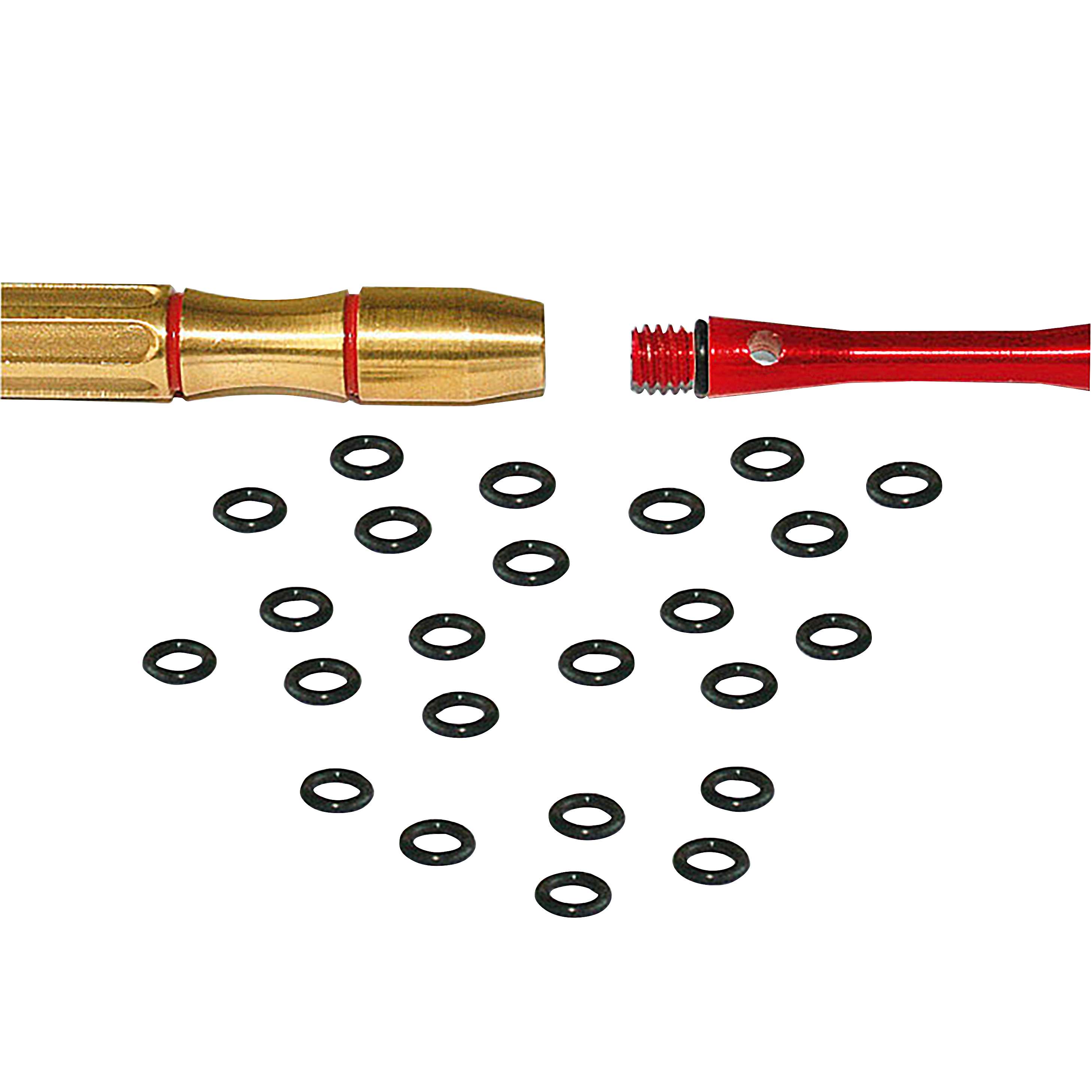 Kings Dart Kings Dart Gummiringe-Set für Dartschaft, O-Ringe, 25 Stück Barrel