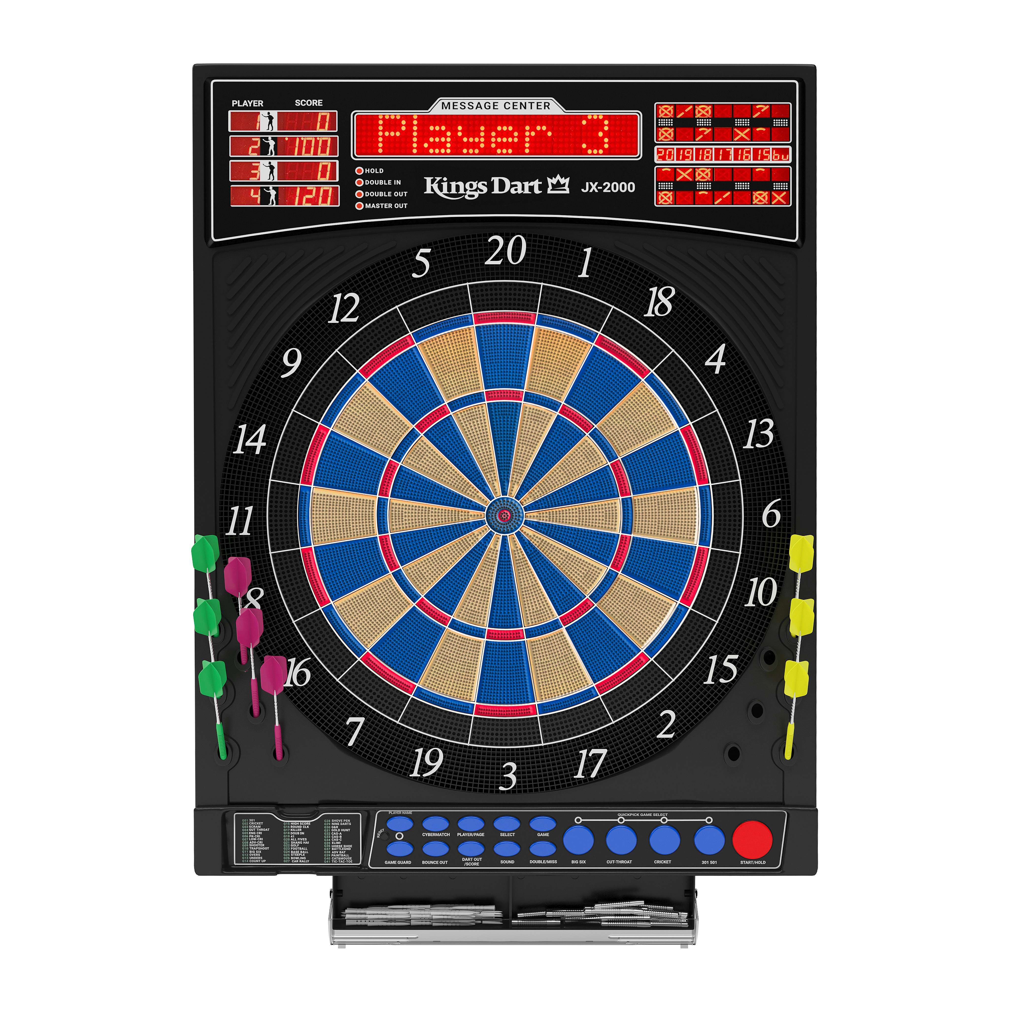 Kings Dart Kings Dart Elektronische Dartscheibe Profi Turnier 2.0 Barrel