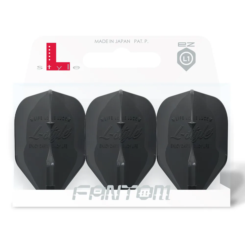 L-Style L-Flight EZ FANTOM L3 Shape Clear Black Barrel