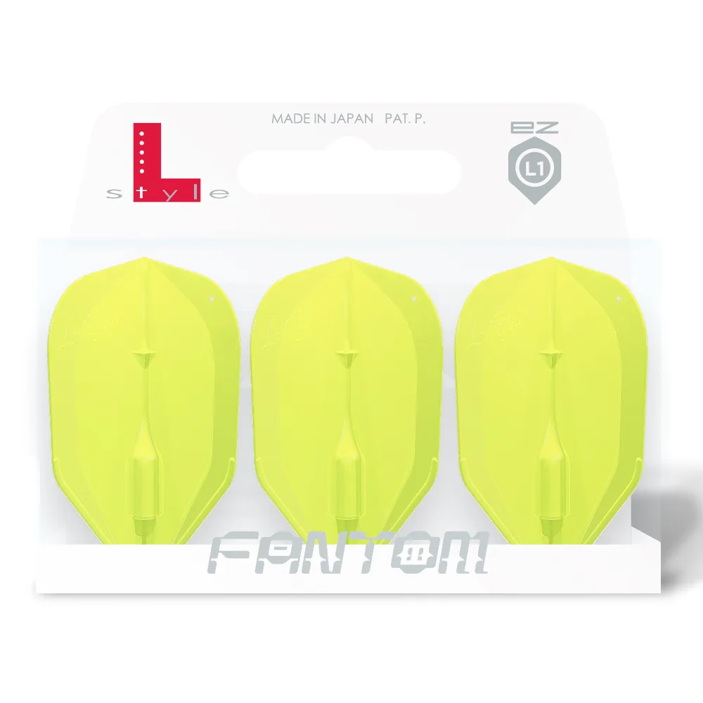 L-Style L-Flight EZ FANTOM L3 Shape Neon Yellow Barrel