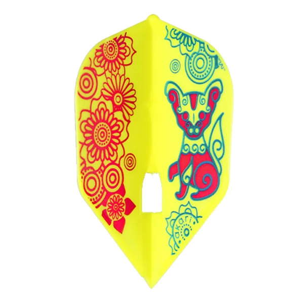 L-Style L-Flight EZ L3 Shape Neon Yellow Barrel