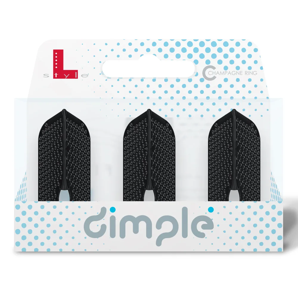 L-Style L-Flight PRO dimple L6d Black Barrel
