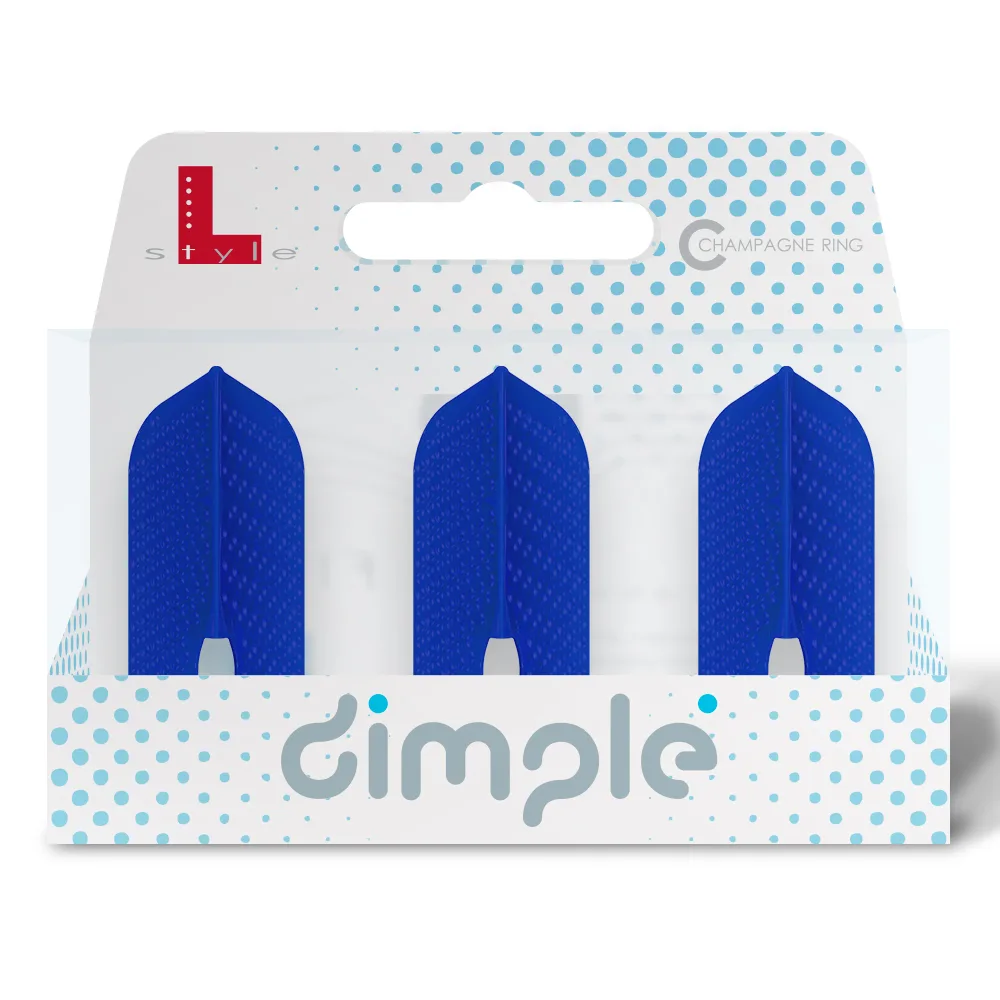 L-Style L-Flight PRO dimple L6d Blue Barrel
