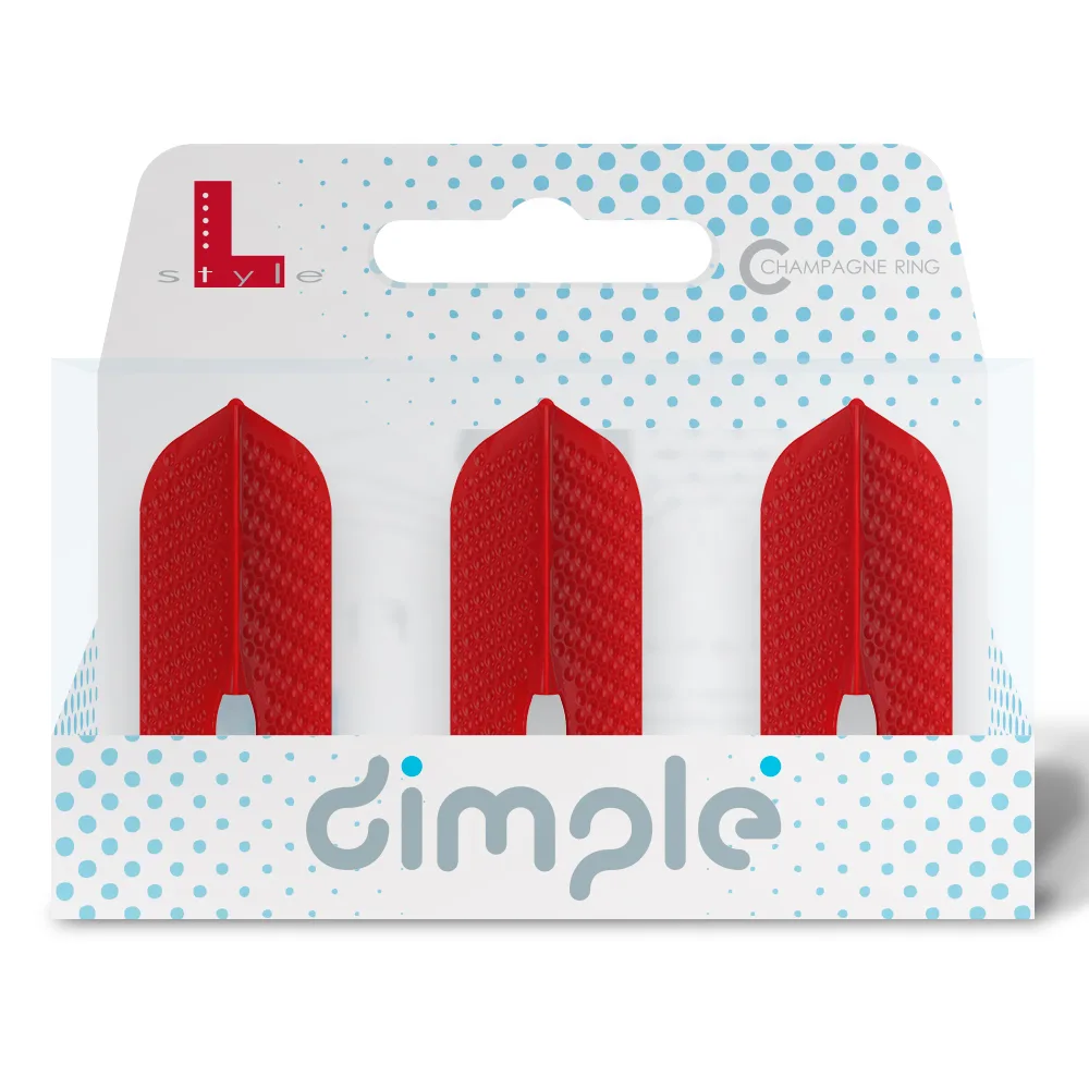 L-Style L-Flight PRO dimple L6d Red Barrel