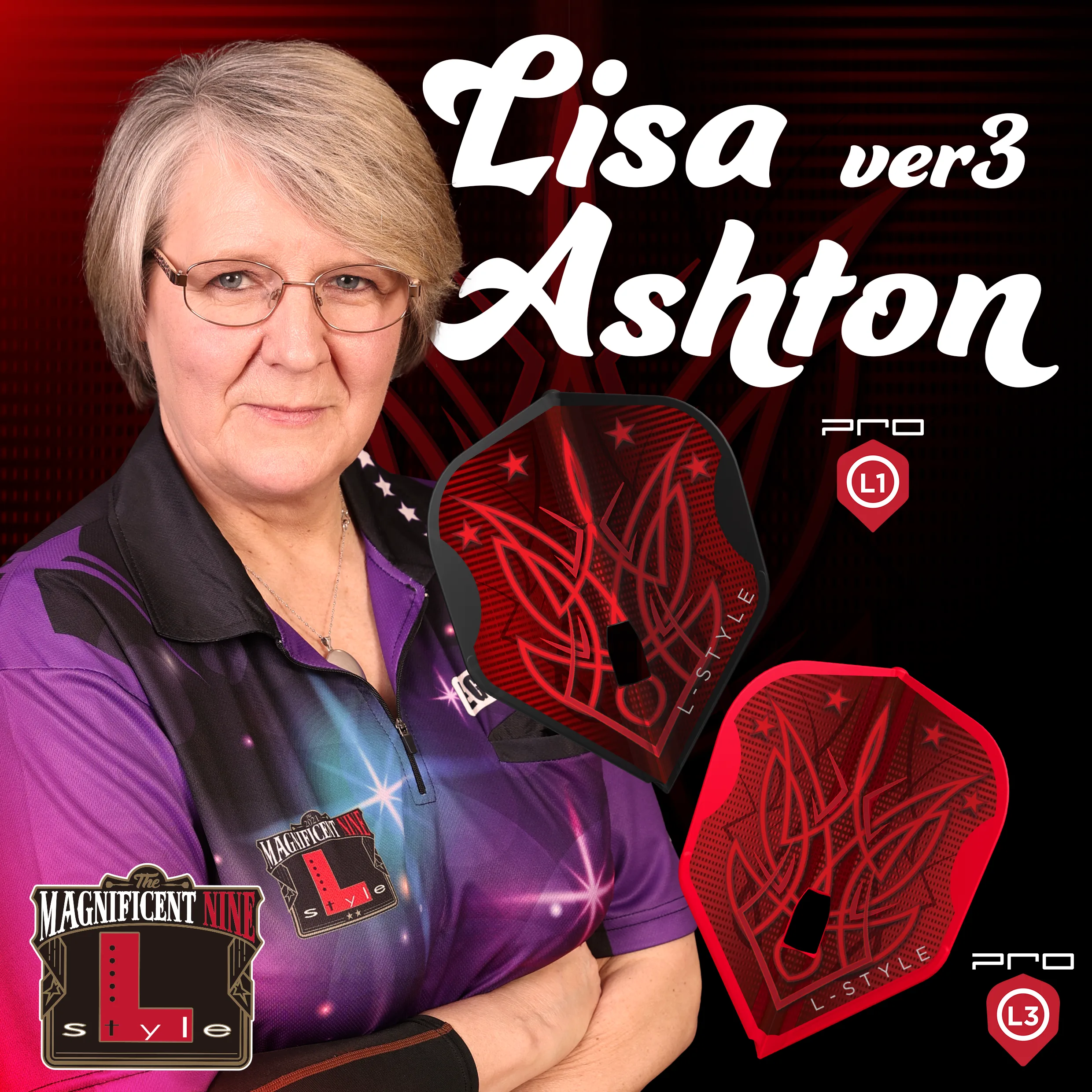 L-Style Lisa Ashton ver.3 L-Flight PRO Barrel