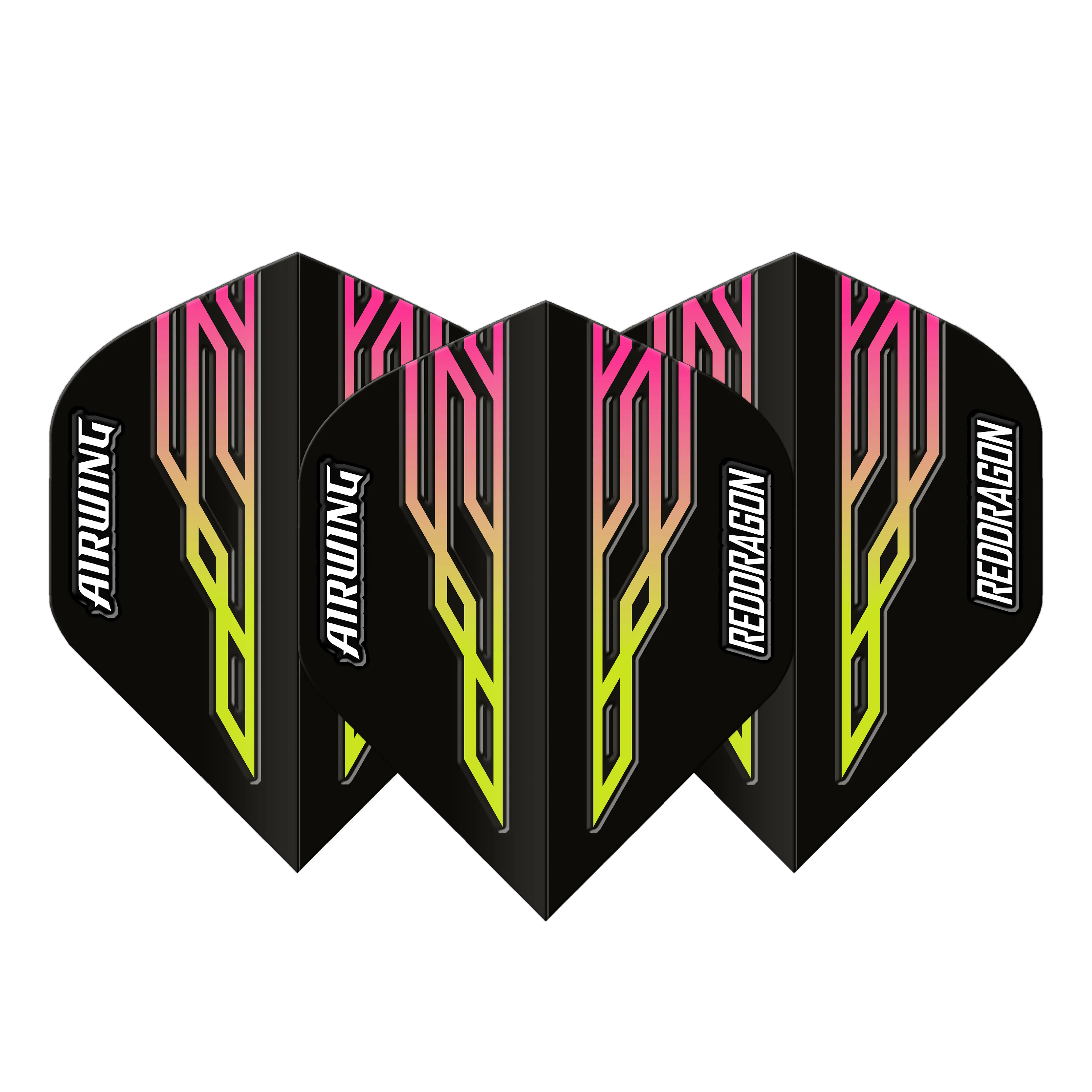 Red Dragon Airwing Black, Pink & Yellow Standard Barrel