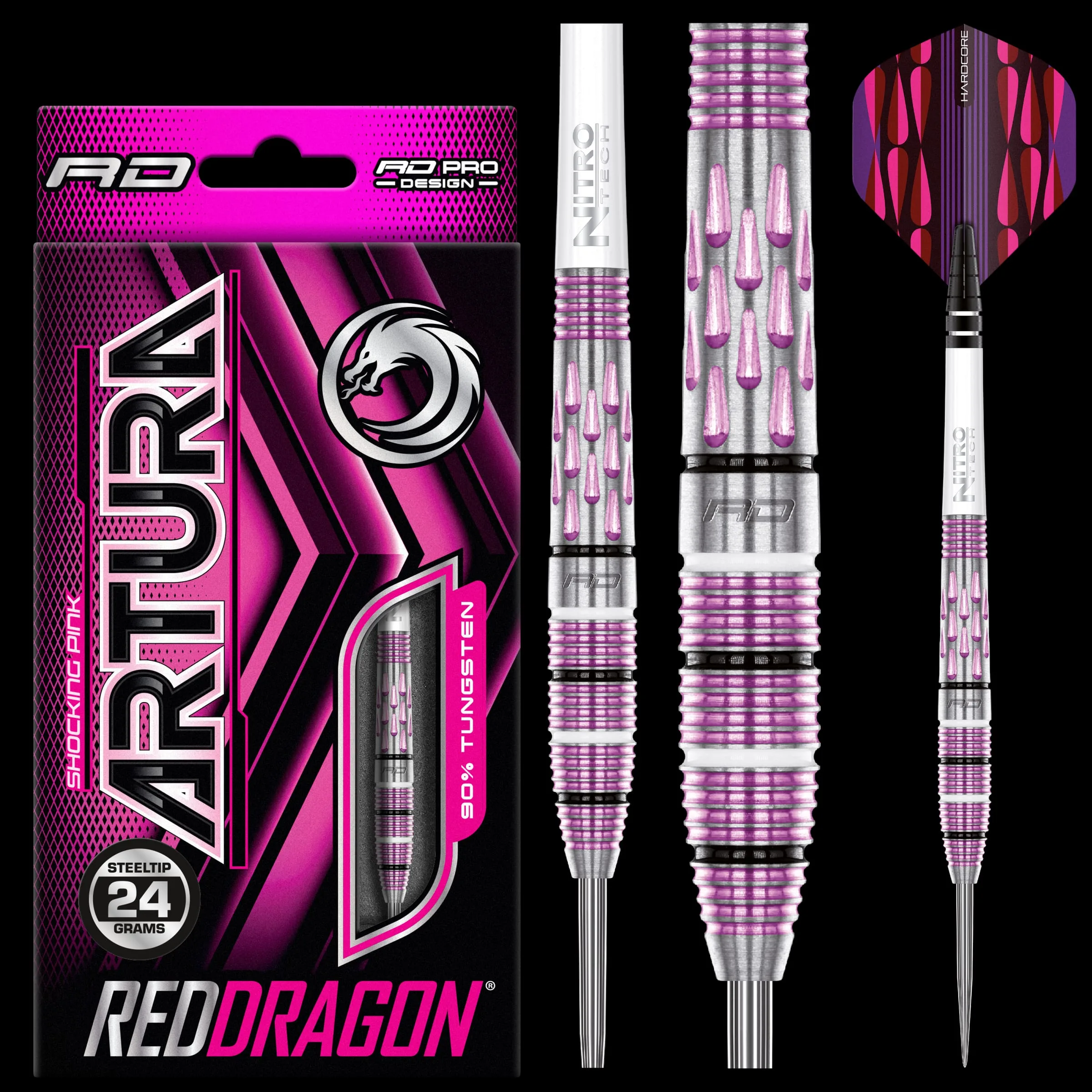 Red Dragon Artura Shocking Pink Barrel