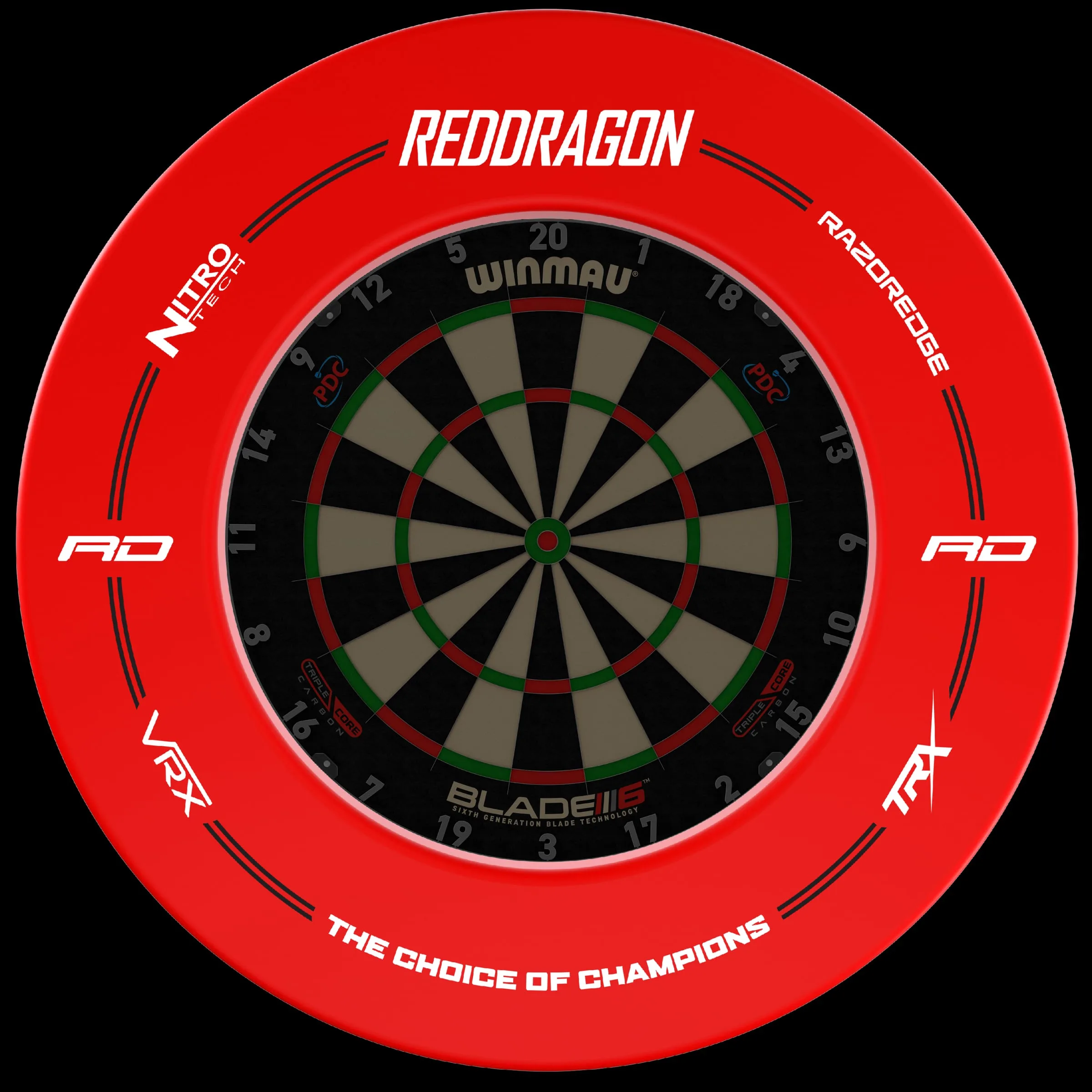 Red Dragon Red Dragon Dartboard Surround - Red Barrel