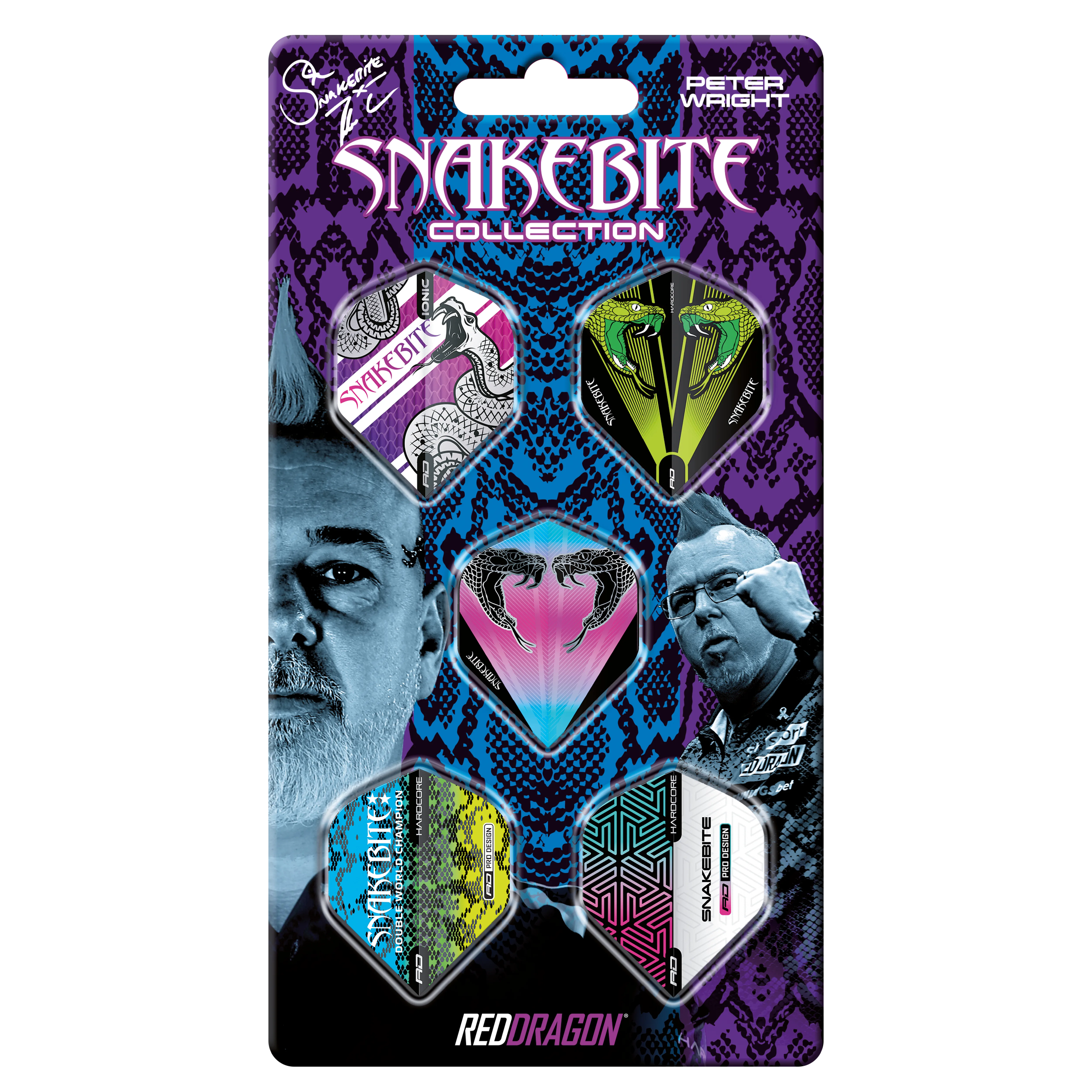 Red Dragon Snakebite Hardcore Flight Collection Barrel