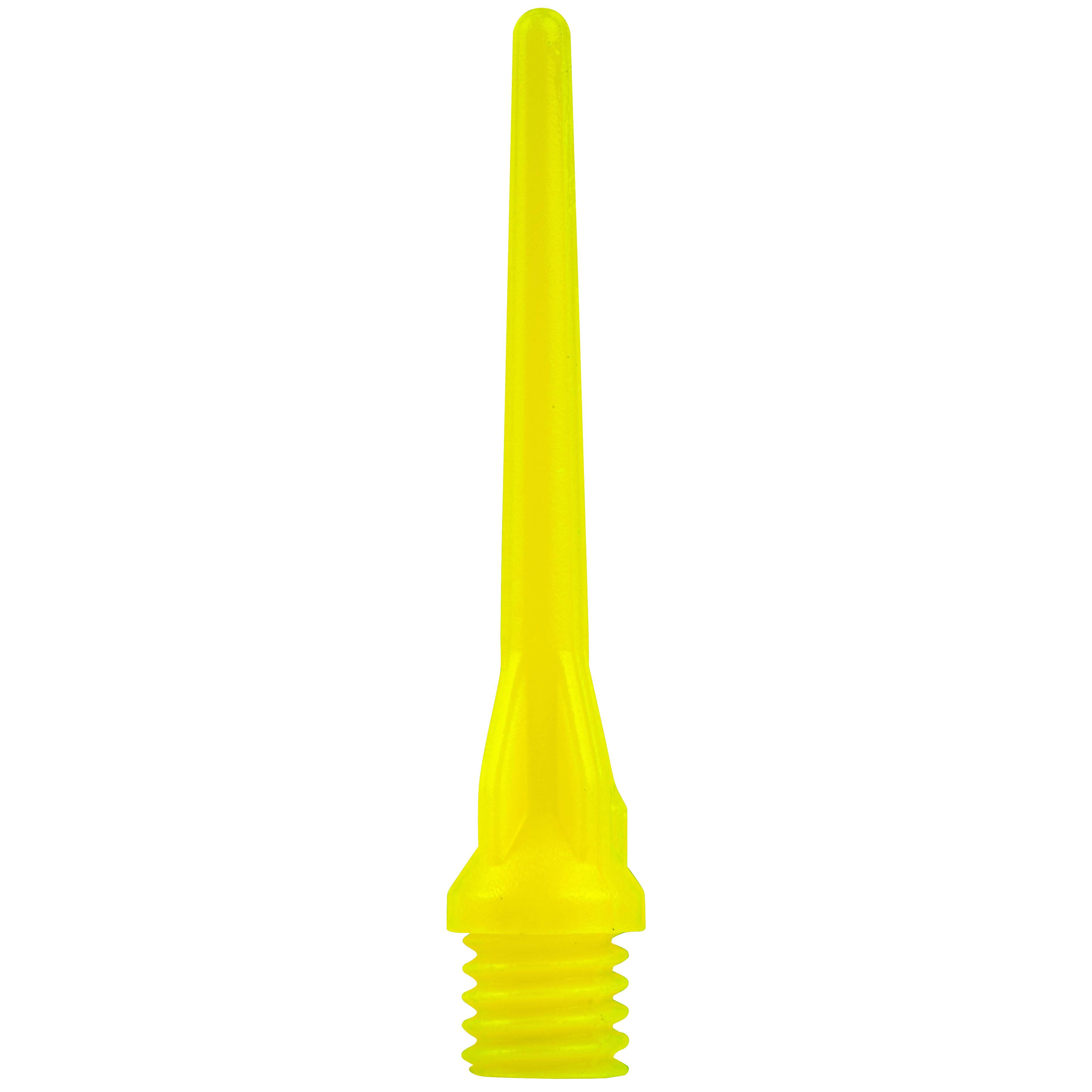 Kings Dart Kings Dart Dartspitzen Longlife 2BA, lang, Neongelb, 100 Stück Barrel