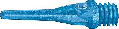 Kings Dart Kings Dart Dartspitzen Longlife-Spitzen 2BA, kurz, Blau Barrel