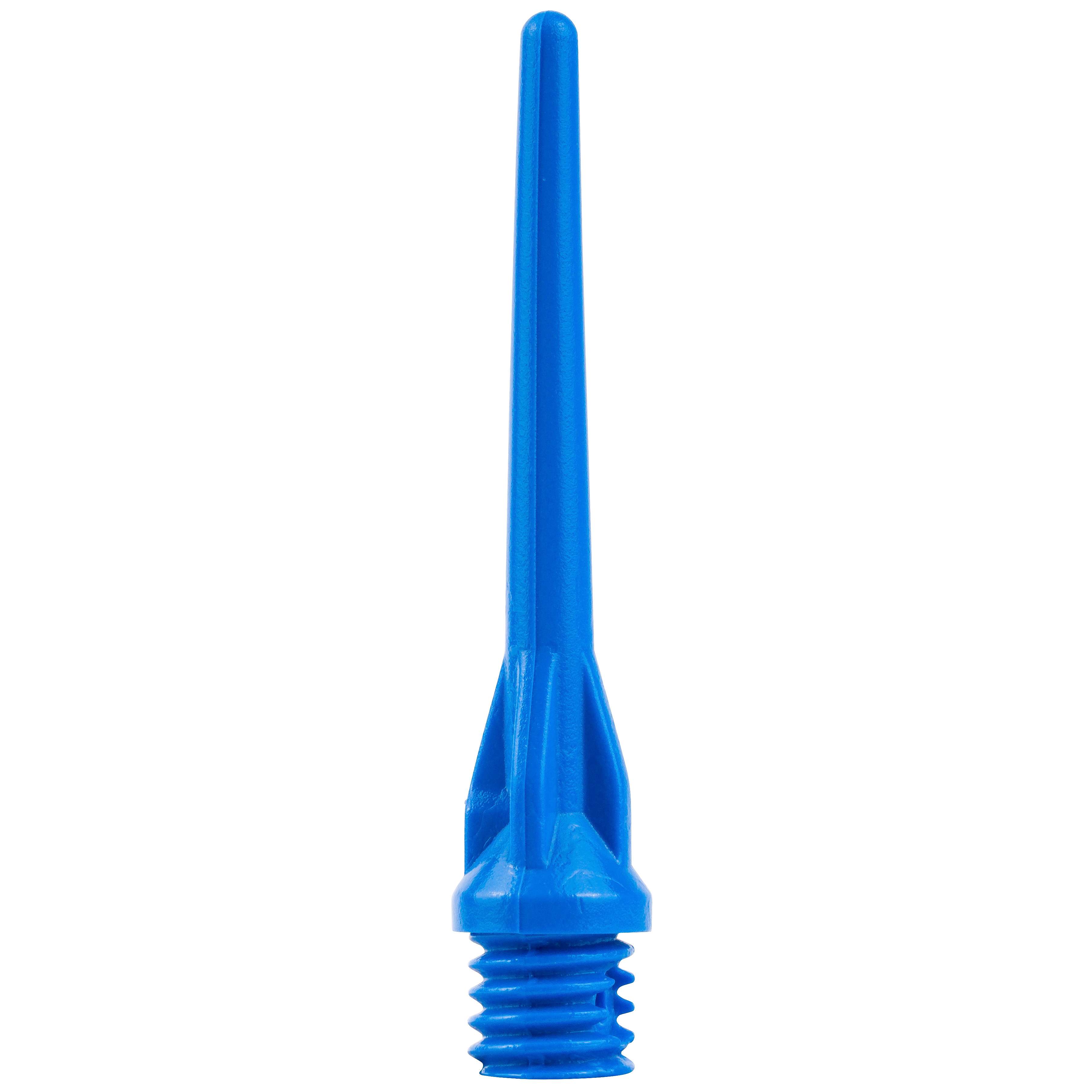 Kings Dart Kings Dart Dartspitzen Longlife 2BA, lang, Blau, 100 Stück Barrel
