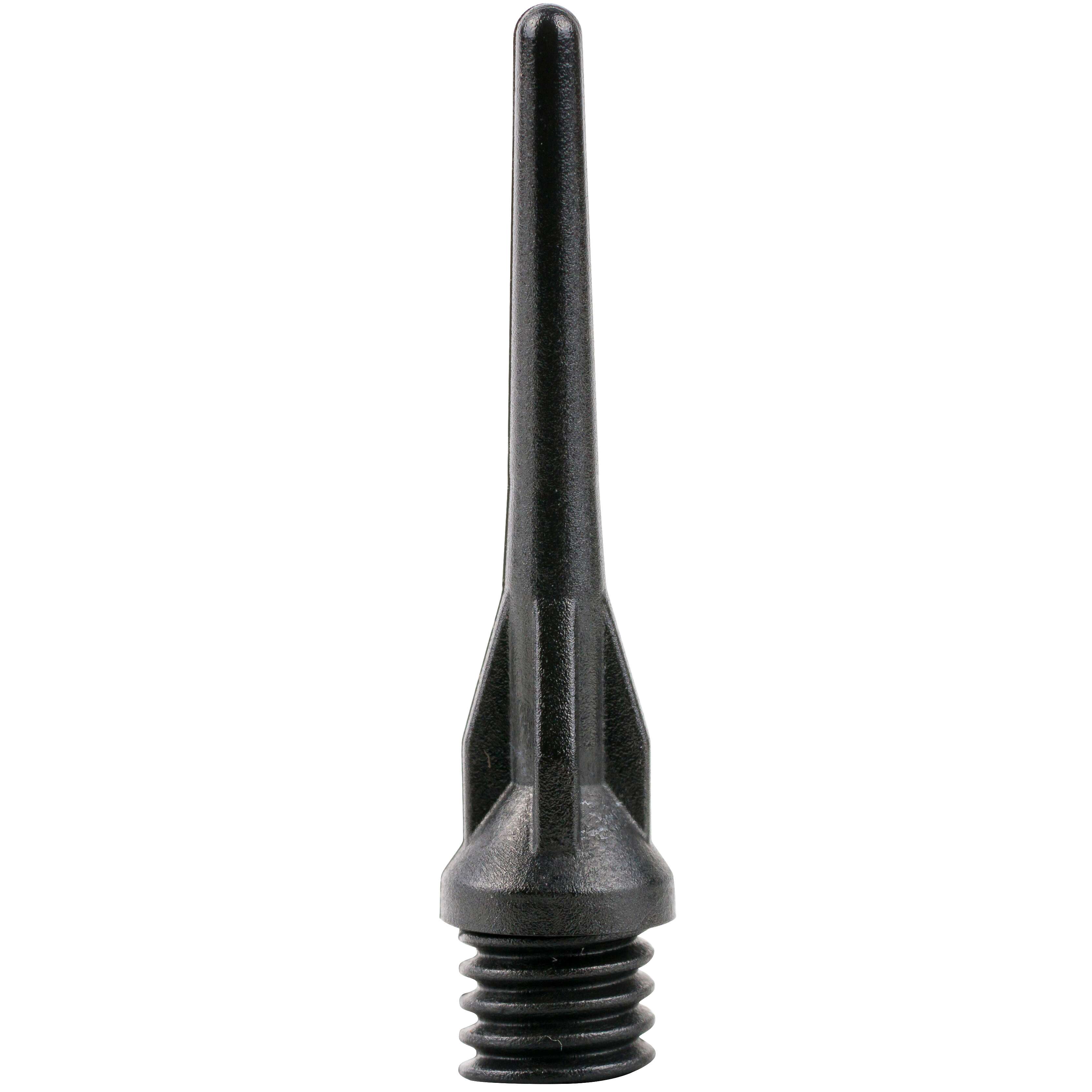 Kings Dart Kings Dart Dartspitzen Longlife 2BA, lang, Schwarz, 500 Stück Barrel