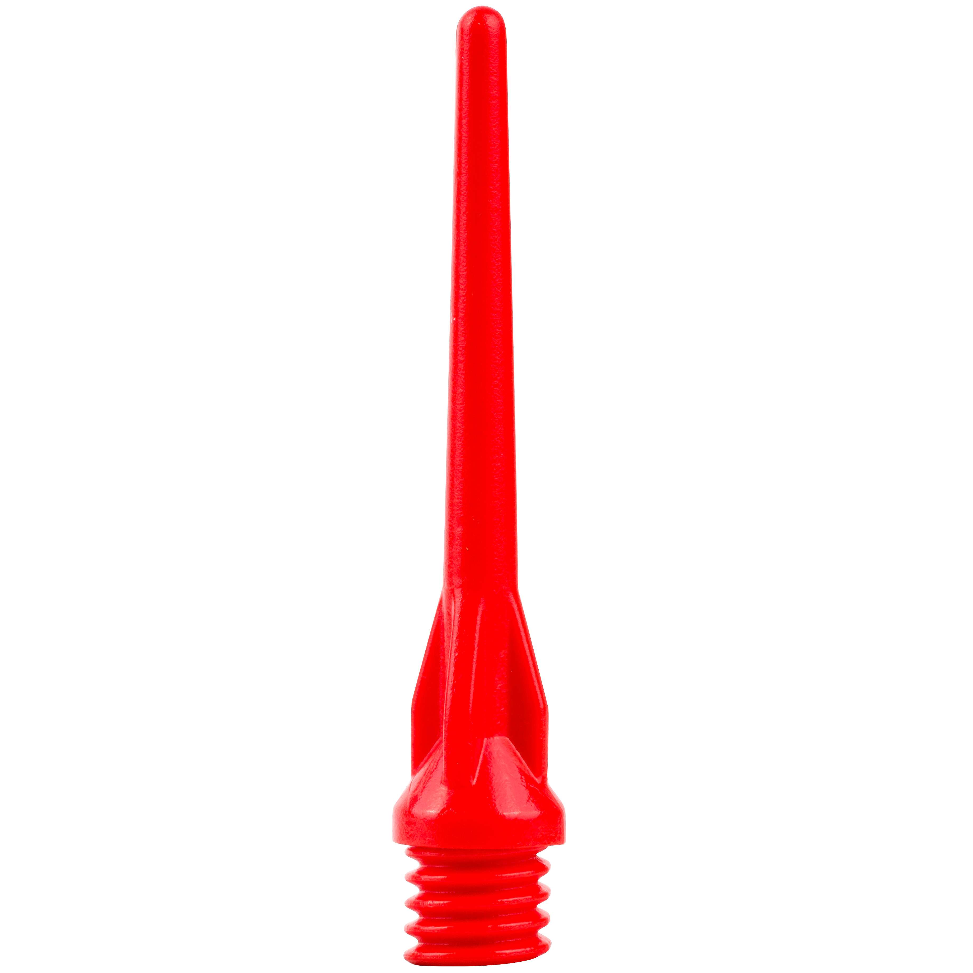 Kings Dart Kings Dart Dartspitzen Longlife 2BA, lang, Rot, 100 Stück Barrel