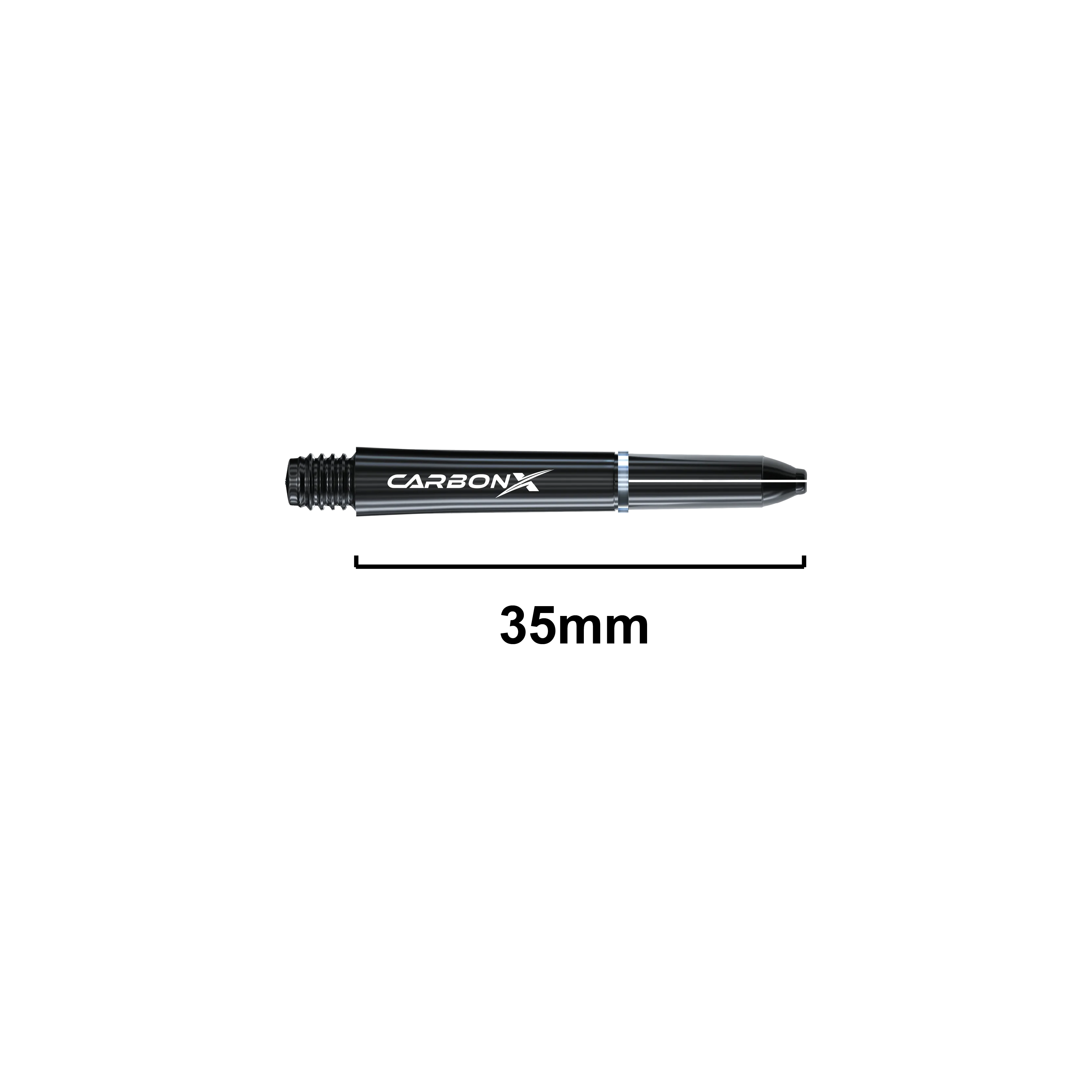 Winmau Carbon X Fibre Reinforced Polymer Black Barrel
