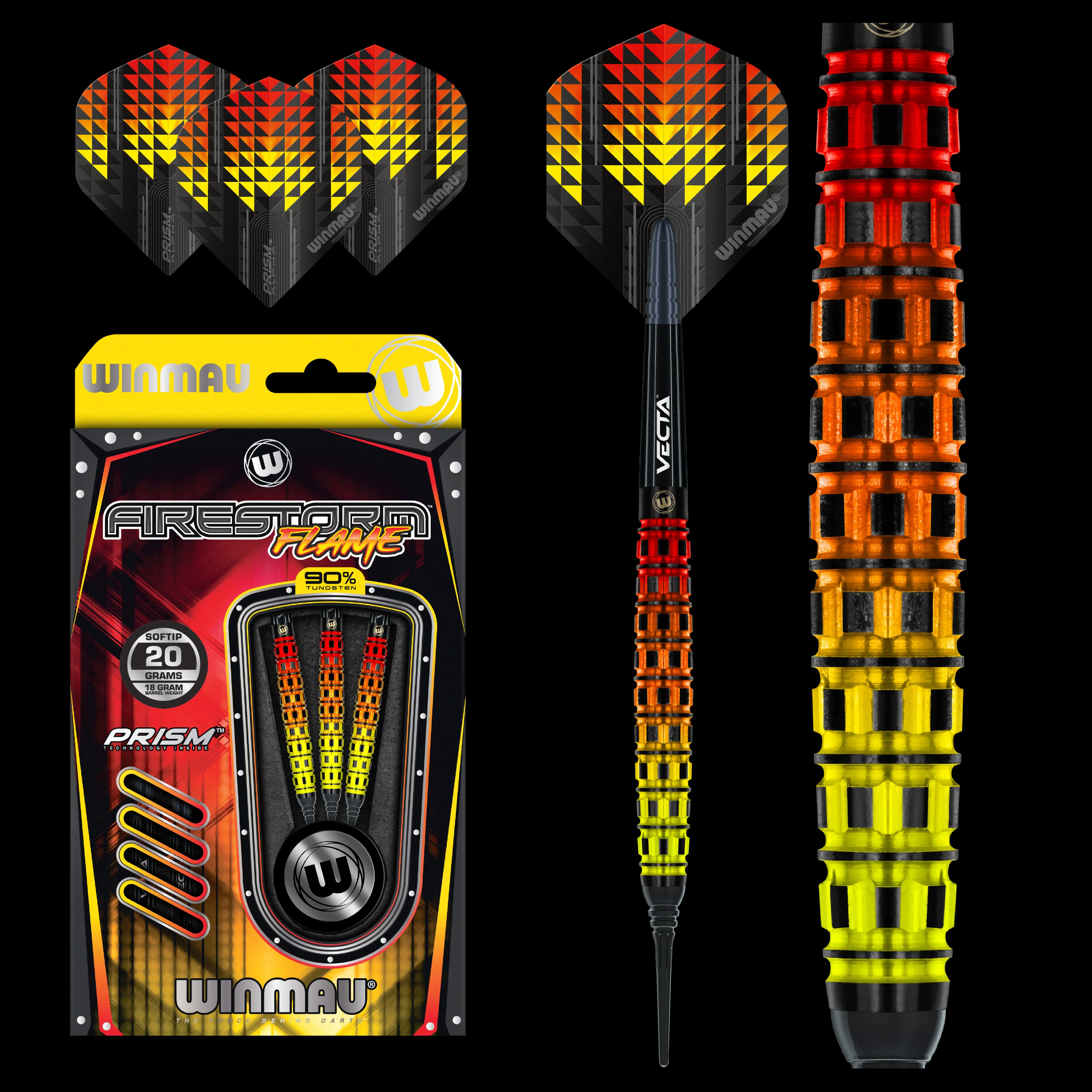 Winmau Firestorm Flame Barrel