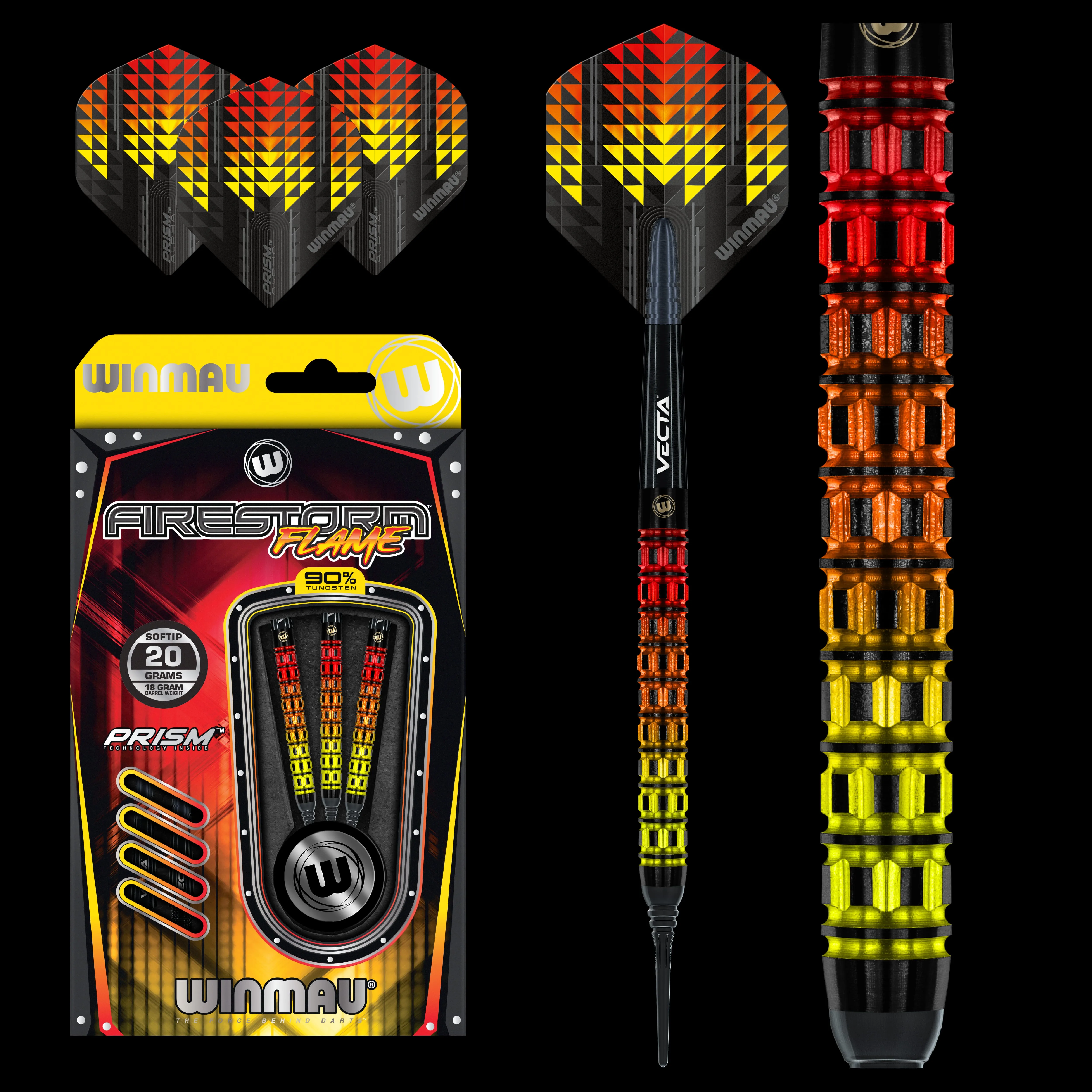 Winmau Firestorm Flame Barrel