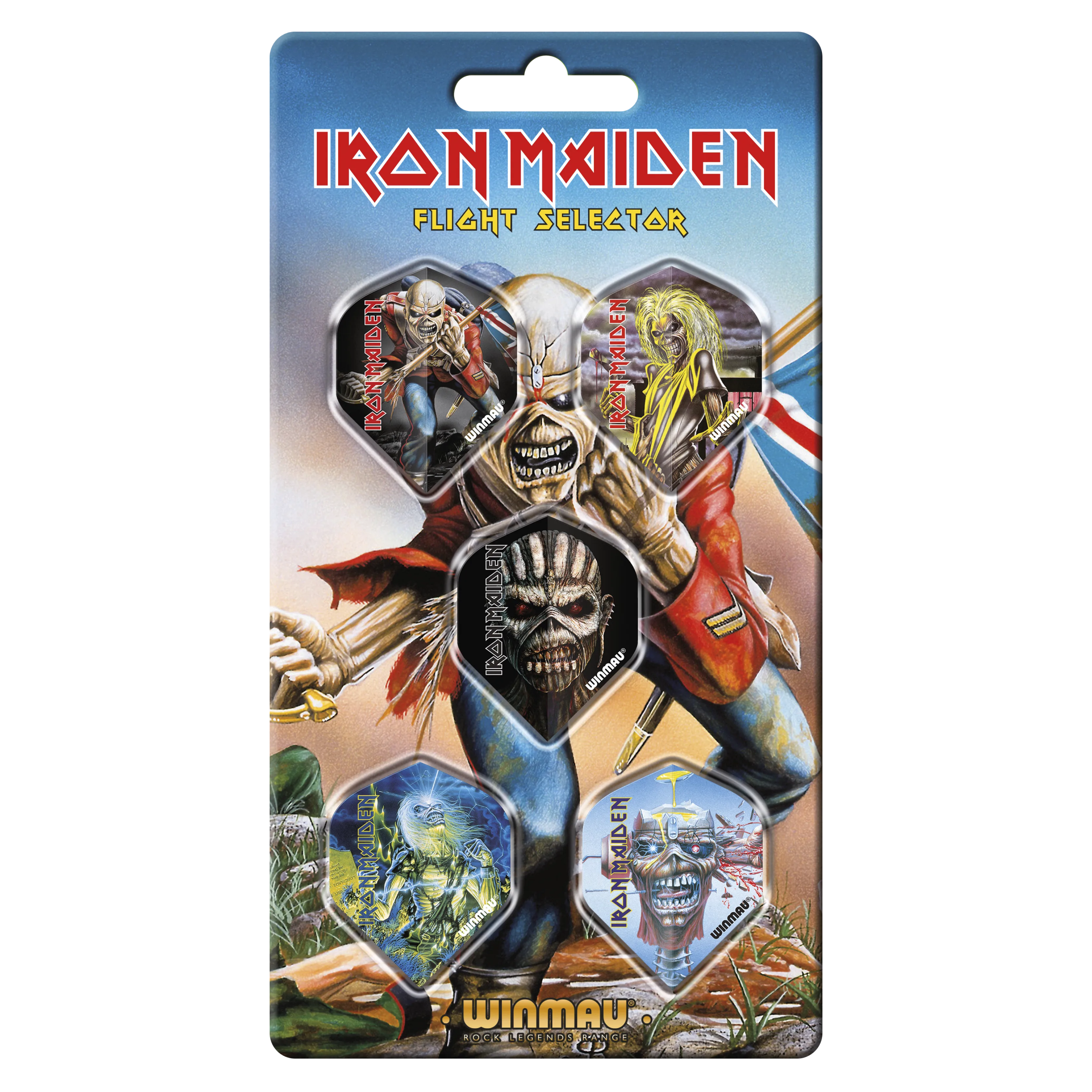 Winmau Iron Maiden Flight Selector Barrel