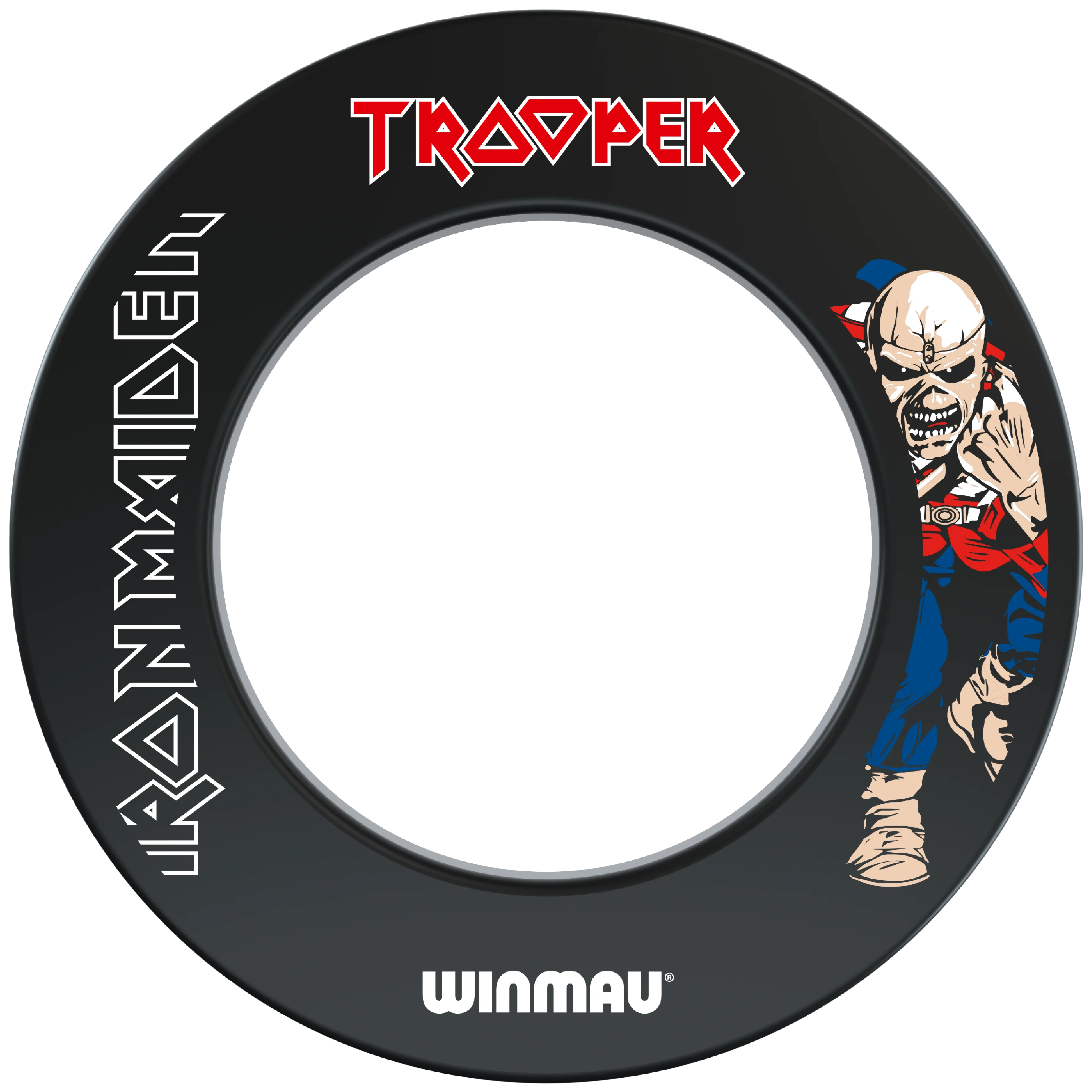 Winmau Iron Maiden Trooper Dartboard Surround Barrel
