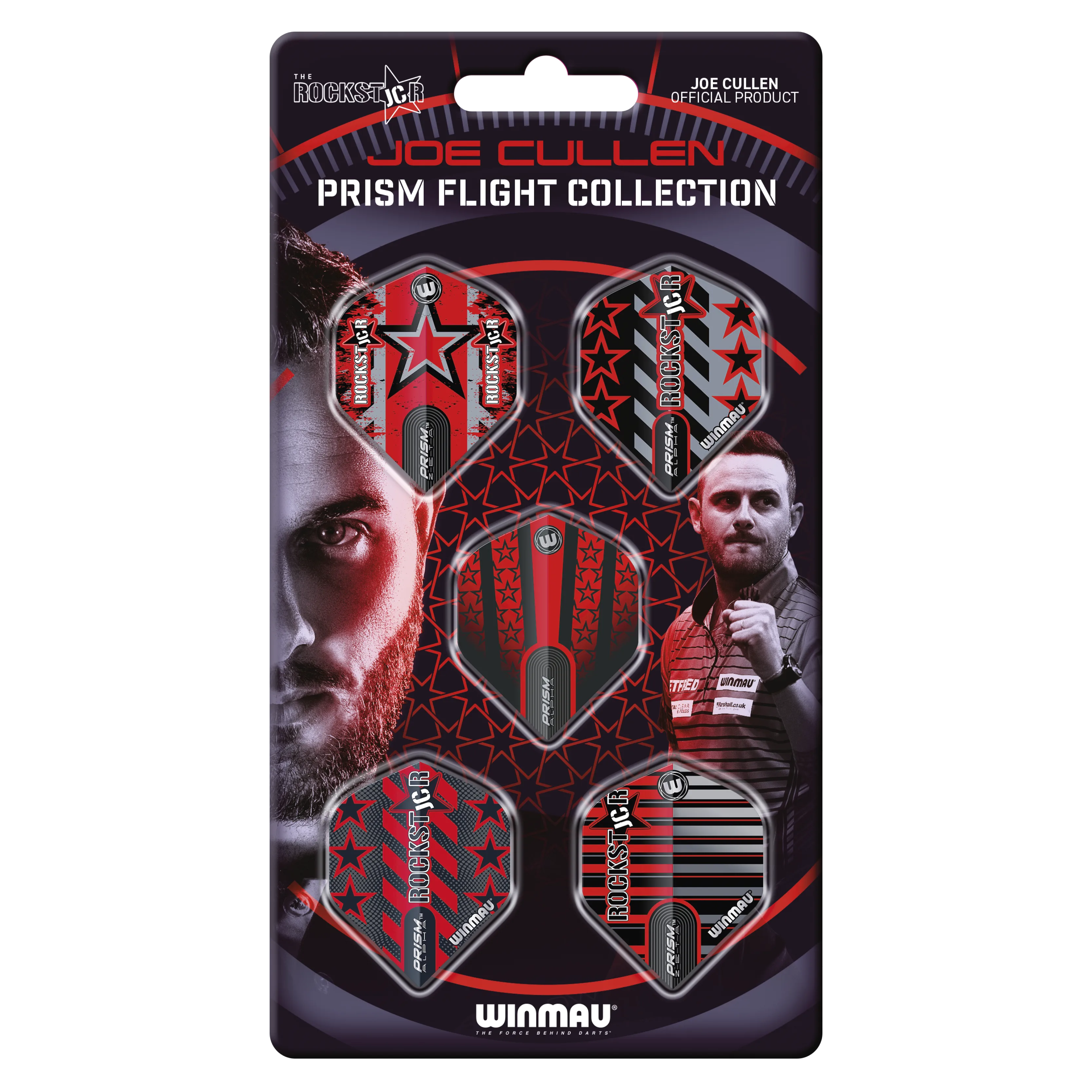 Winmau Joe Cullen Prism Flight Collection Barrel