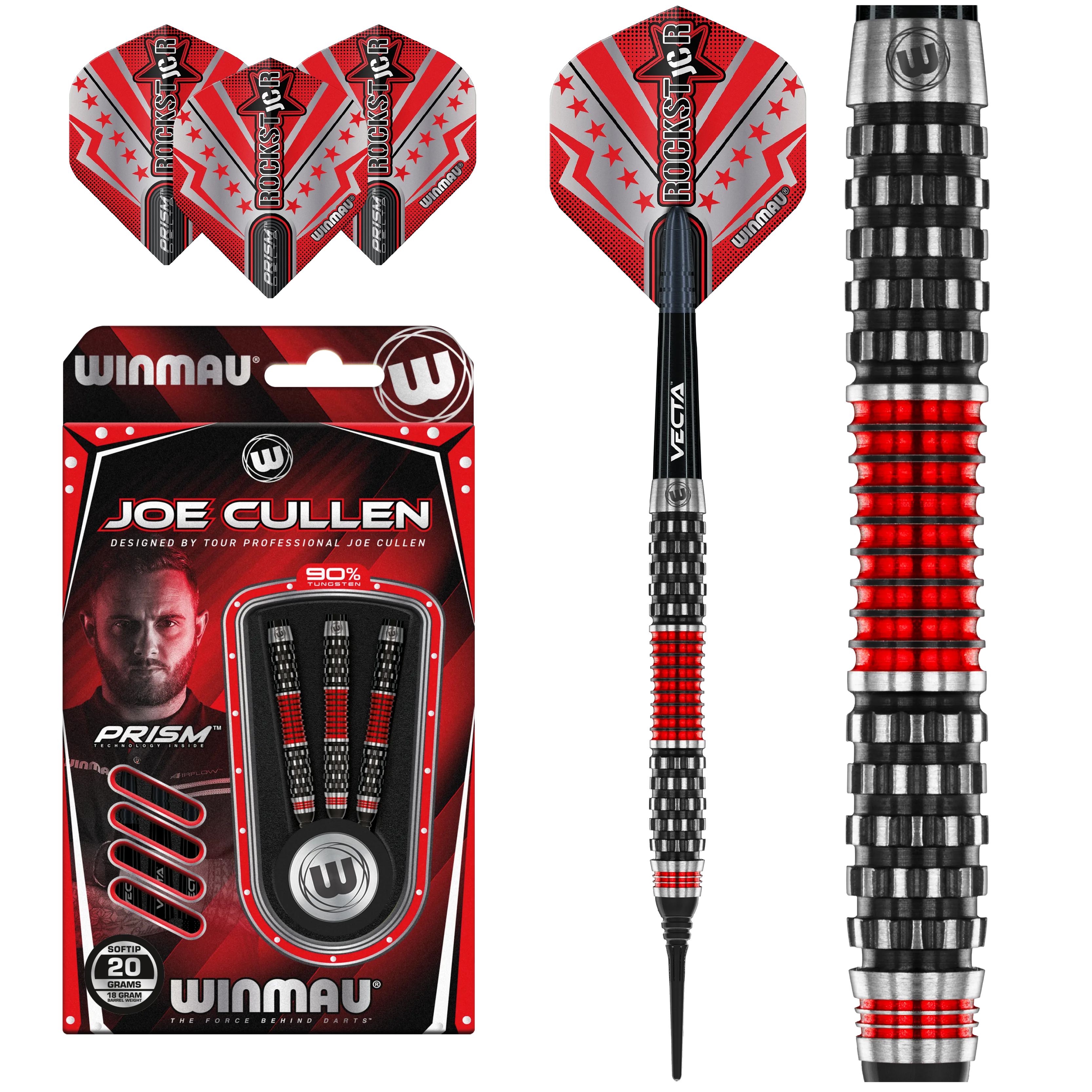 Winmau Joe Cullen Rockstar Series RS 1.0 Barrel