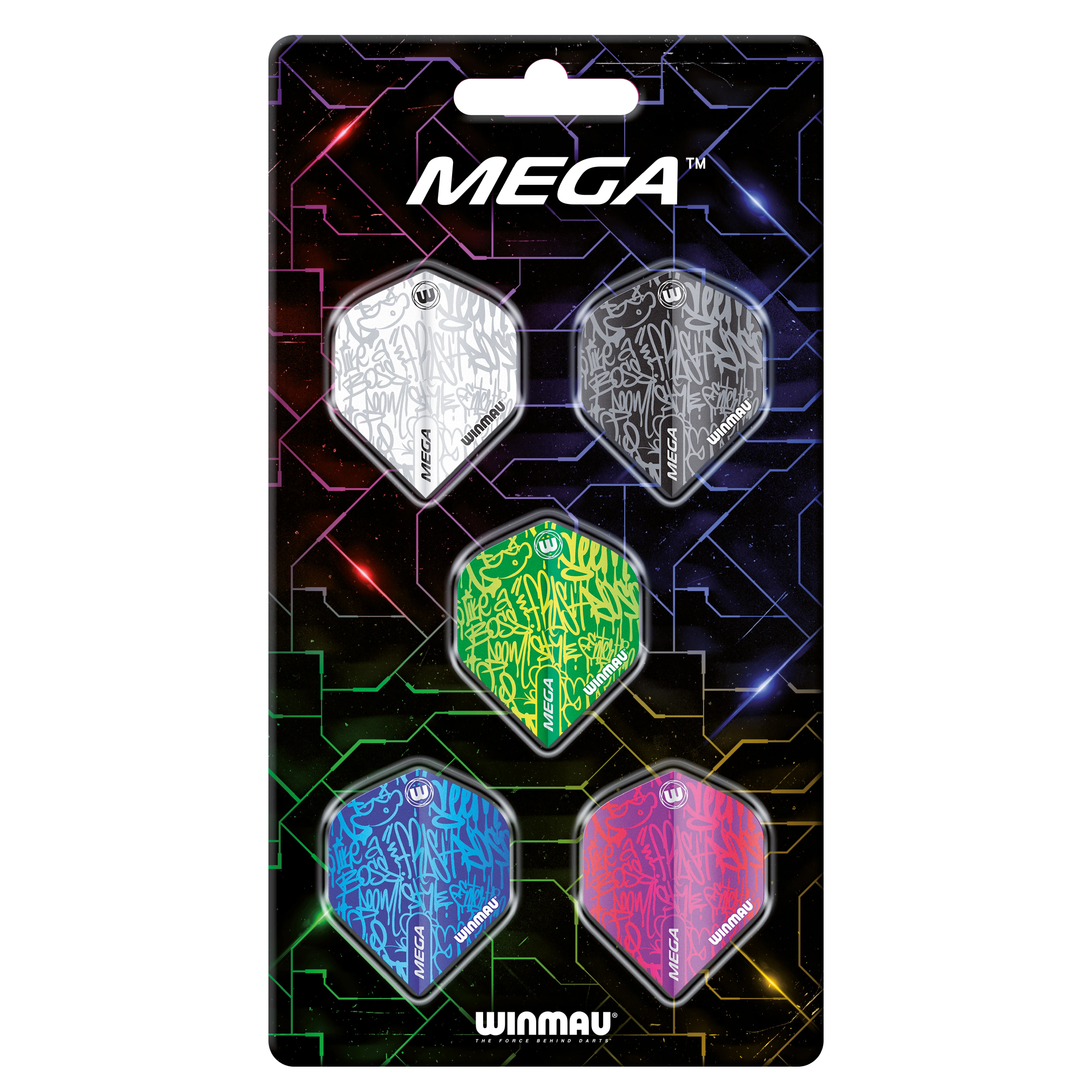 Winmau Mega Standard Flight Collection Barrel