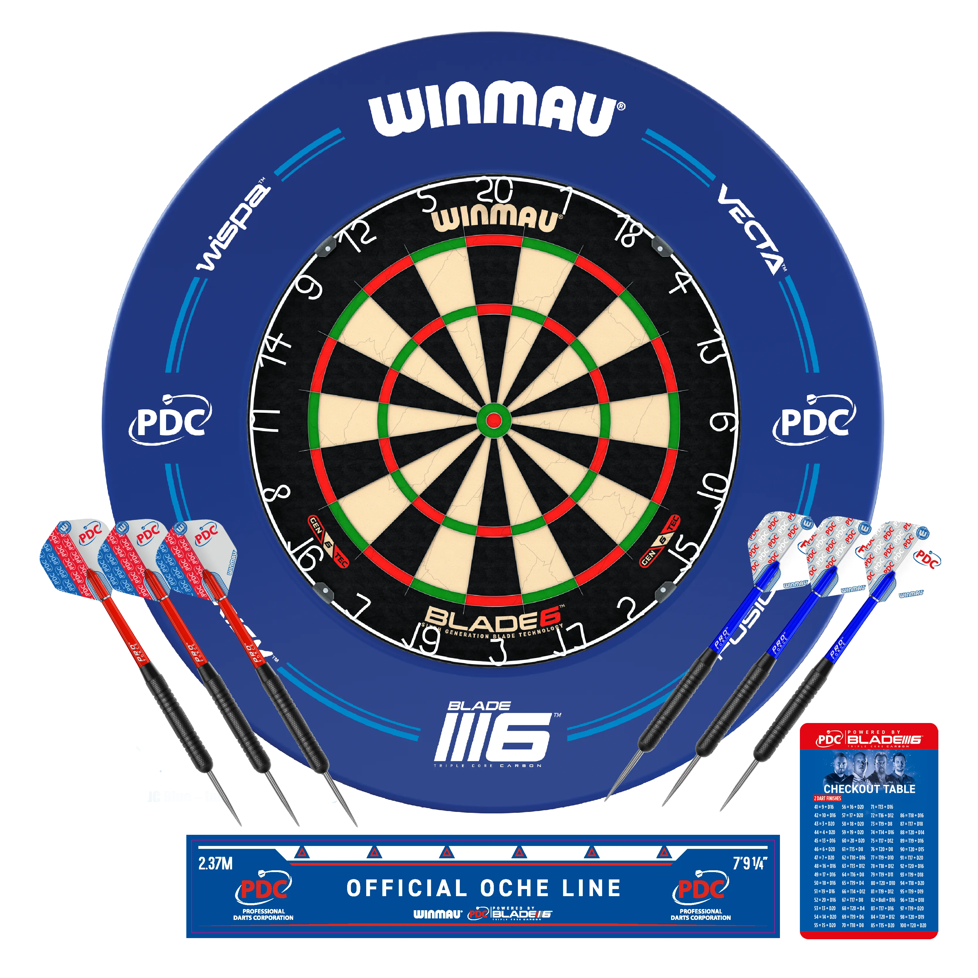 Winmau PDC Surround Set Barrel