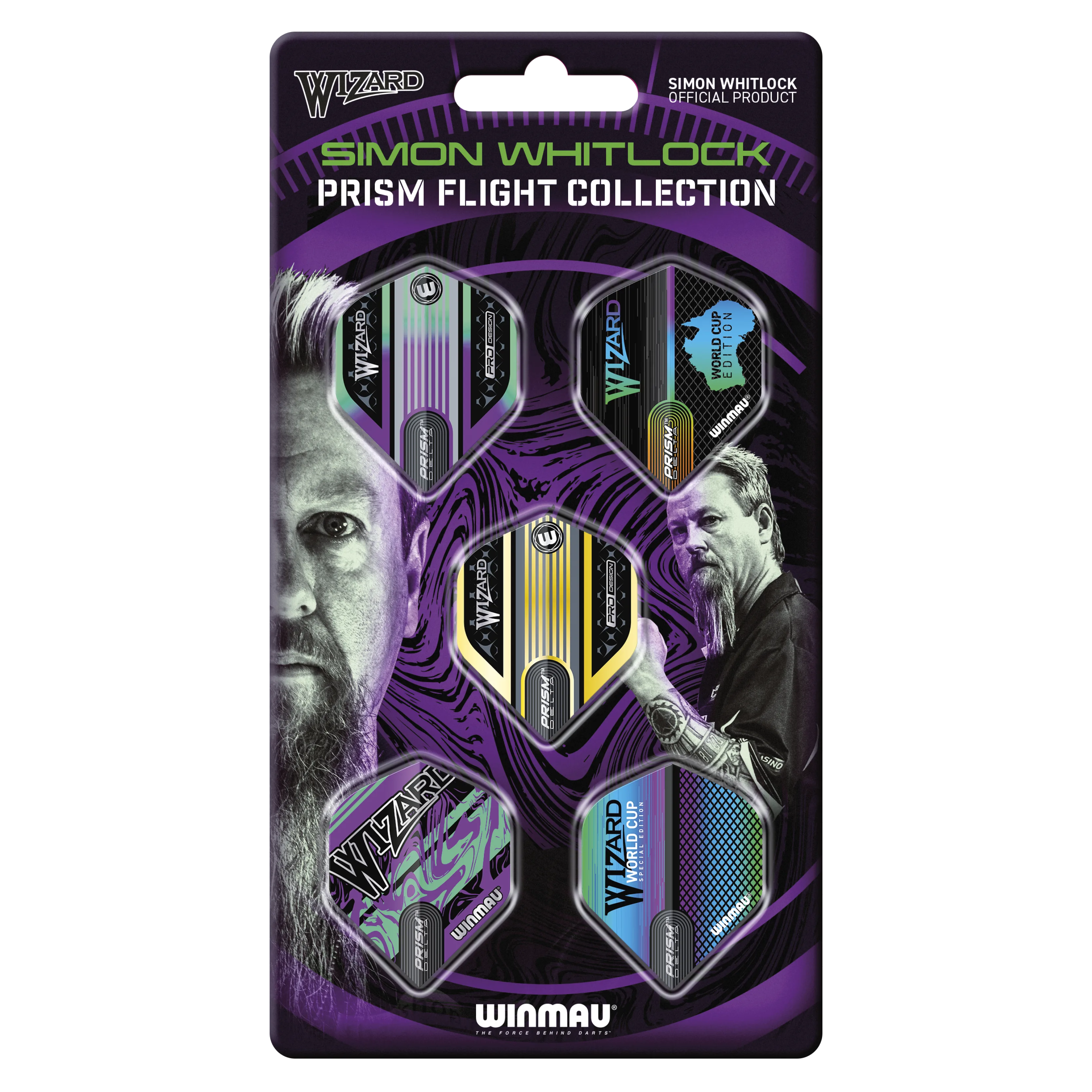 Winmau Simon Whitlock Prism Flight Collection Barrel