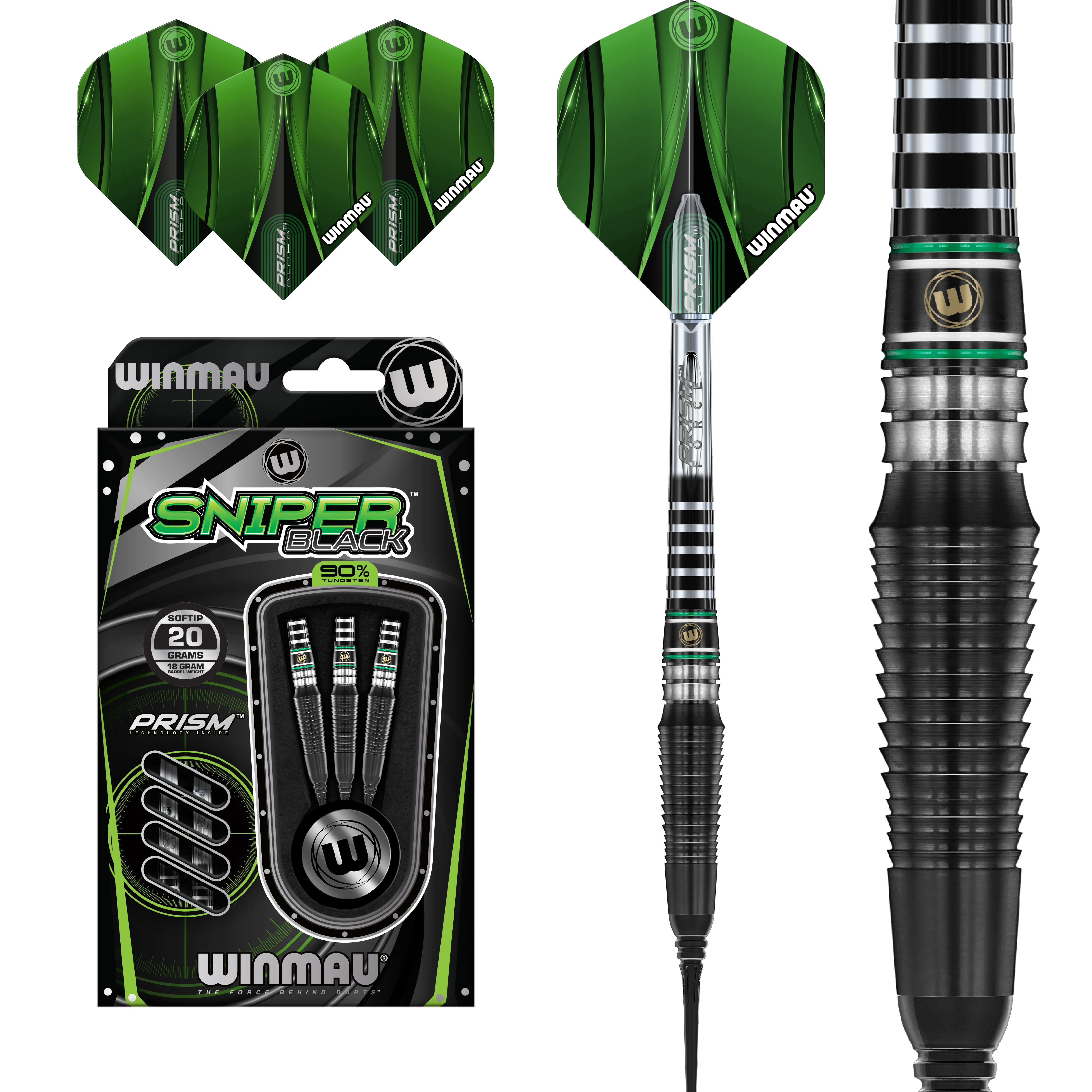 Winmau Sniper Black Barrel